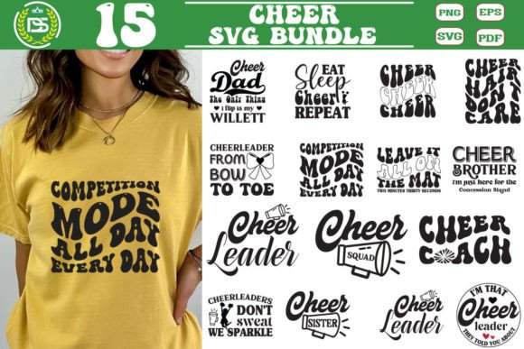 Cheer SVG Bundle: A Versatile Design for Embroidery