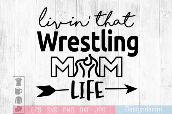 Living That Wrestling Mom Life SVG: Embroidery Review