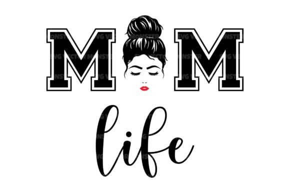 Mom Life Messy Bun SVG: An Embroidery Review