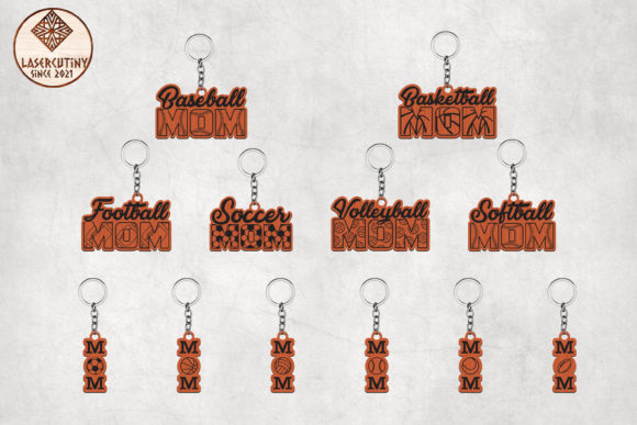 Sport Mom Keychain SVG Bundle Review